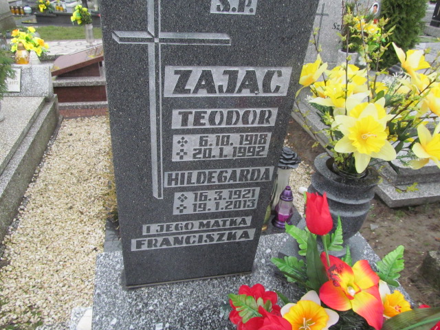 Grób Teodor Zając