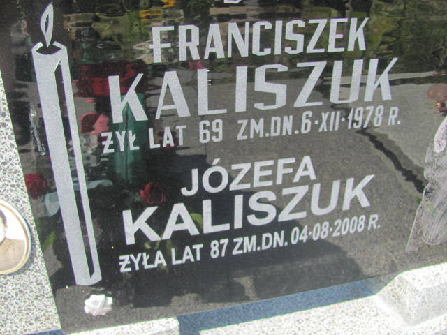 Grób Franciszek Kaliszuk