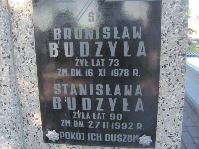 Grób Bronisław Budzyła