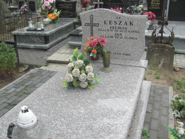 Grób Eugeniusz Leszak