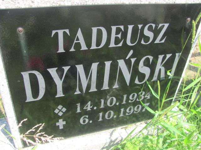Grób Tadeusz Dymiński