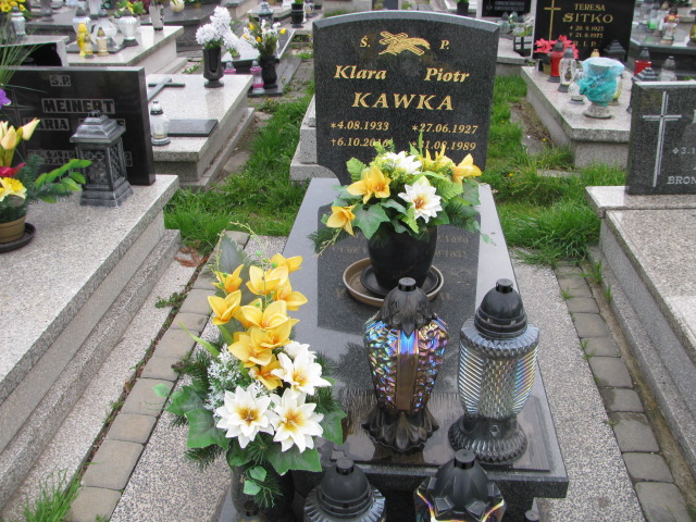 Grób Klara Kawka