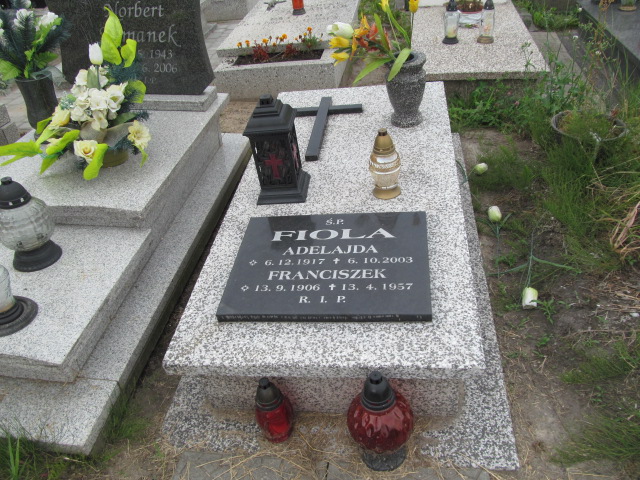 Grób Adelajda Fiola