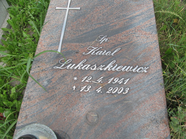 Grób Maria Lukaszkiewicz
