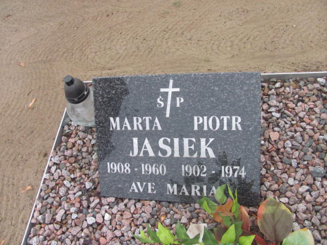 Grób Marta Jasiek
