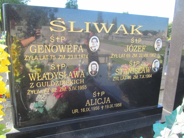 Grób Wiesław Śliwak