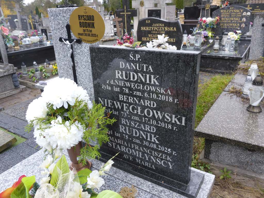 Grób Danuta Rudnik