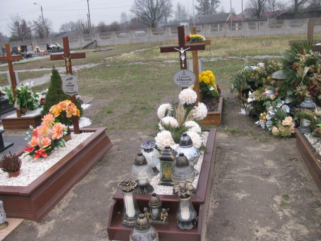 Grób Łucjan Olszok