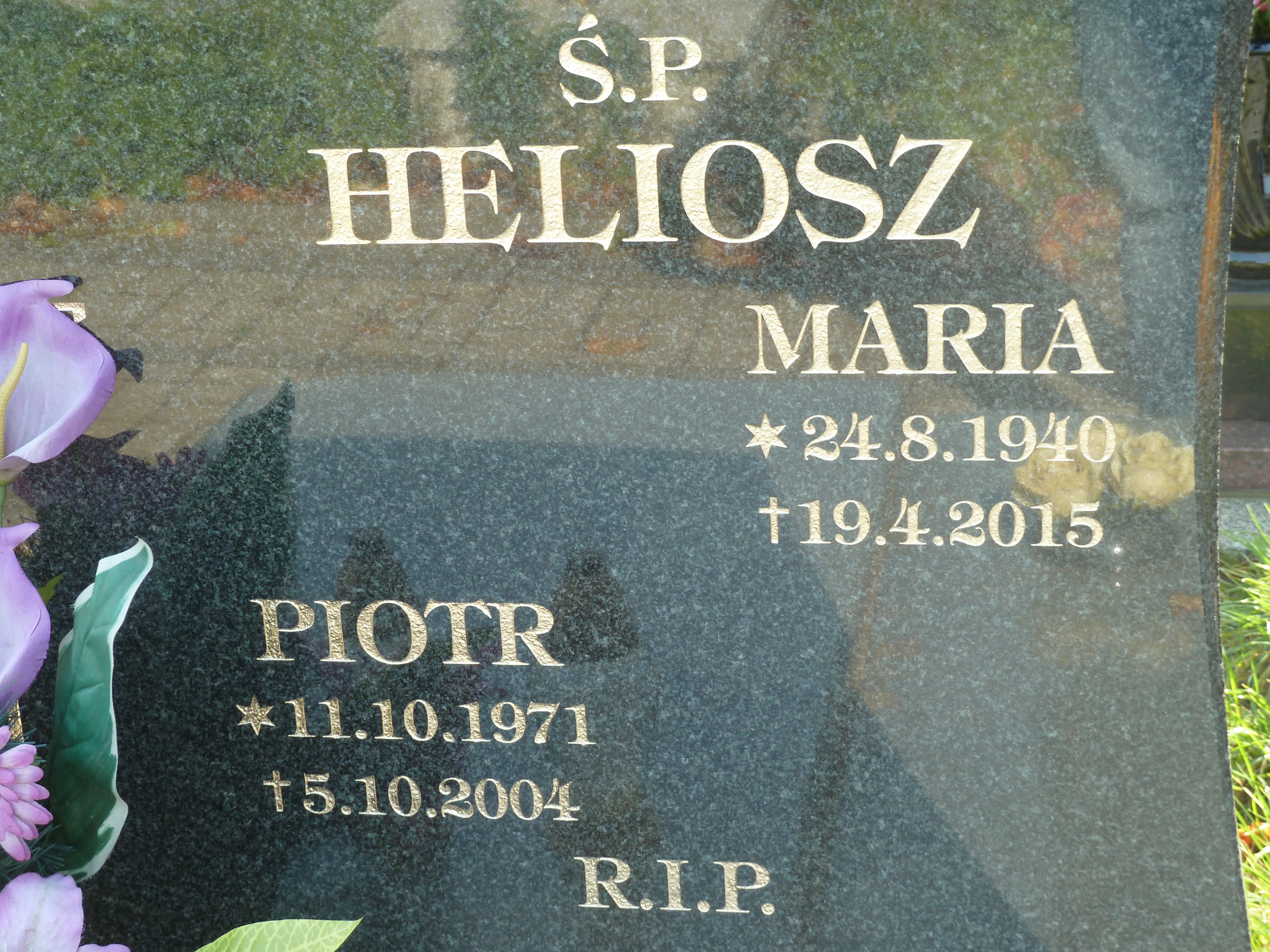 Grób Piotr Heliosz