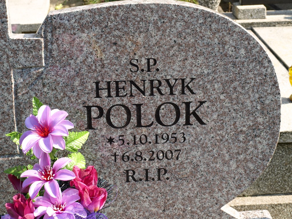 Grób Henryk Polok