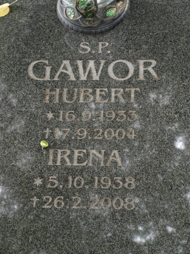Grób Irena Gawor
