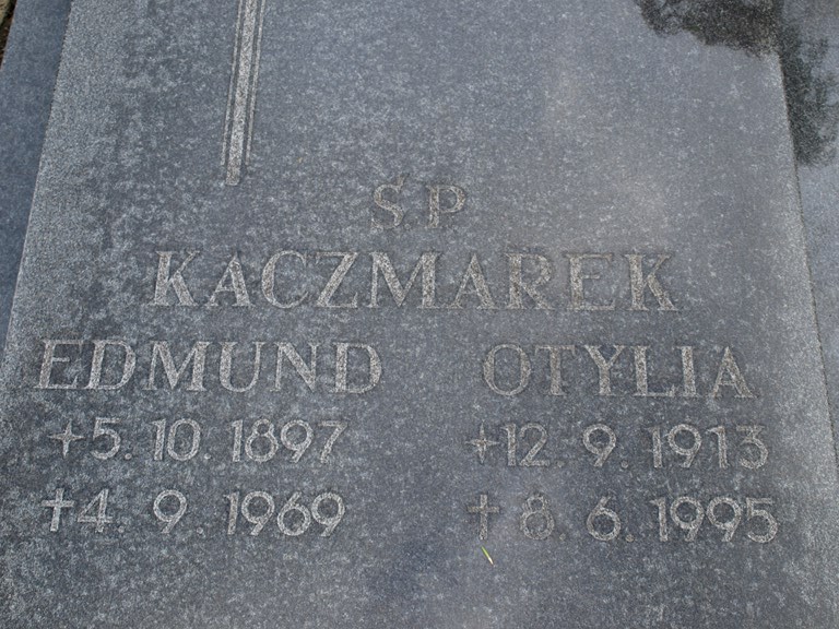 Grób Edmund Kaczmarek