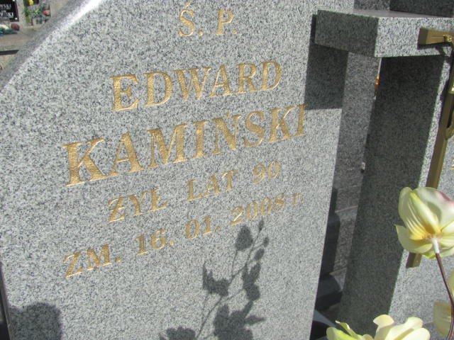 Grób Edward Kamiński