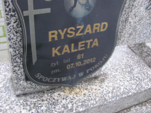 Grób Ryszard Kaleta