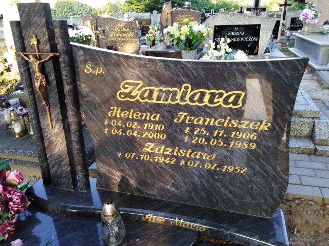 Grób Zdzisław Zamiara
