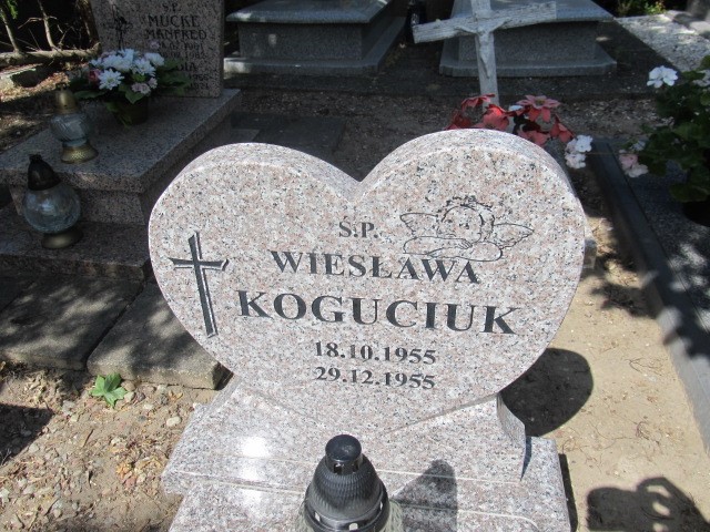 Grób Wiesława Koguciuk