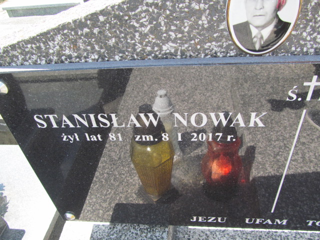 Grób Wacław Nowak
