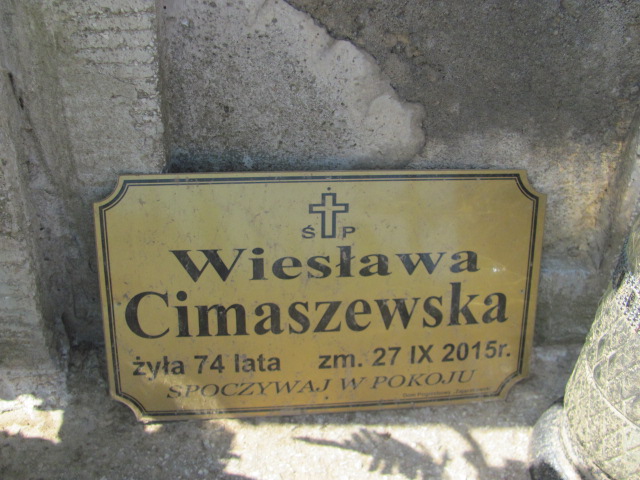 Grób Józef Cimaszewski