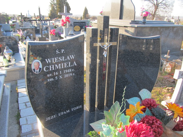 Grób Wiesław Chmiela