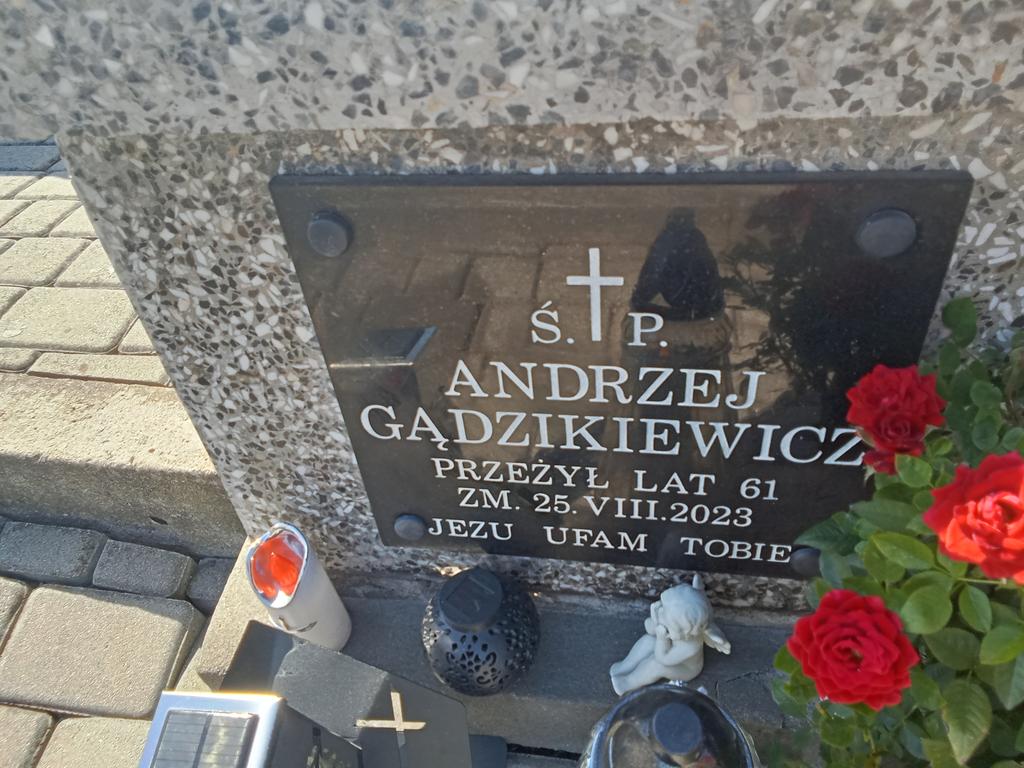 Grób Mieczyslawa Gądzikiewicz