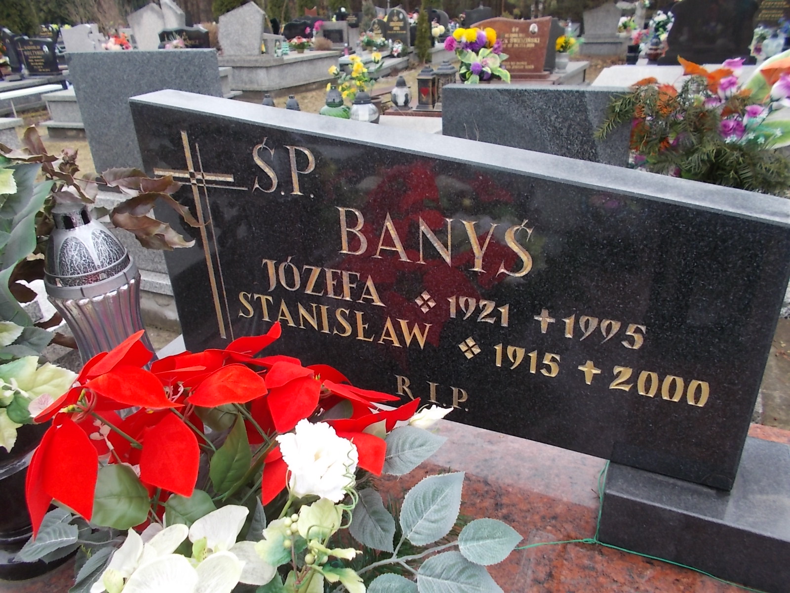 Grób JÓZEFA BANYŚ