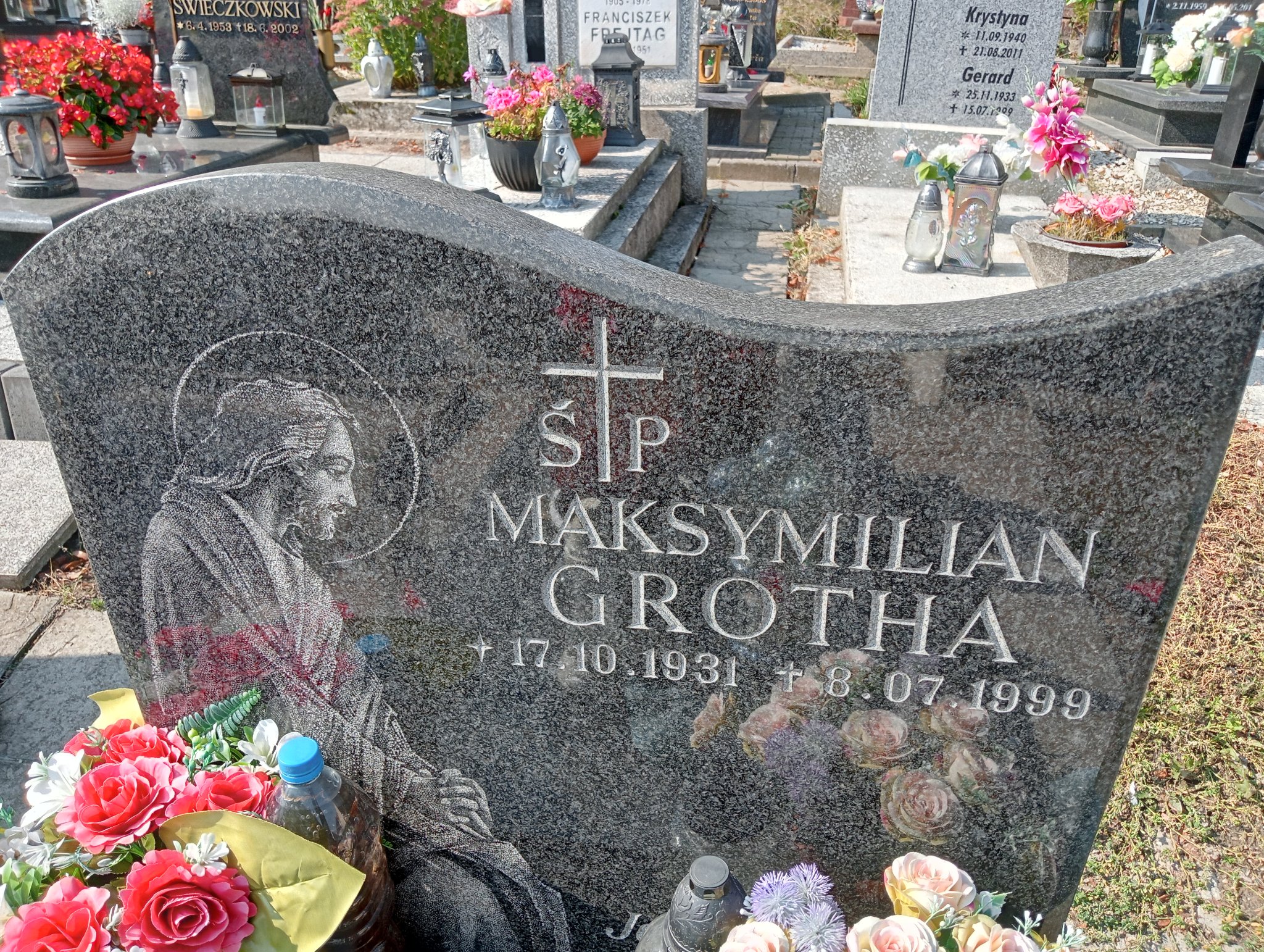 Grób Krystyna Grotha