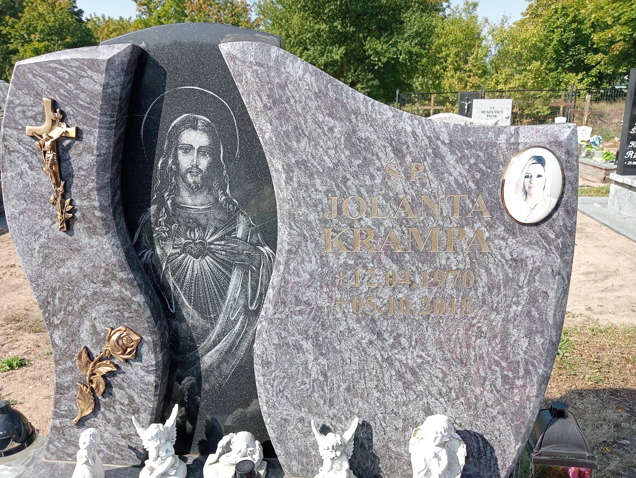 Grób Jolanta Krampa