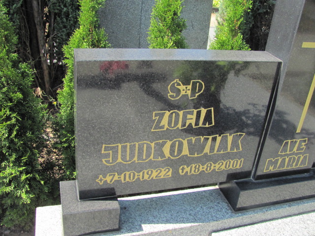 Grób Zofia Judkowiak