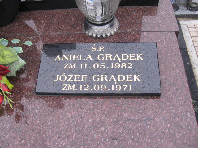 Grób Józef Grądek