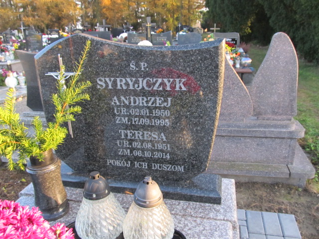 Grób Teresa Syryjczyk