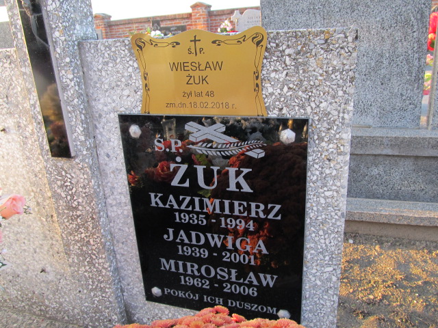 Grób Mirosław Żuk