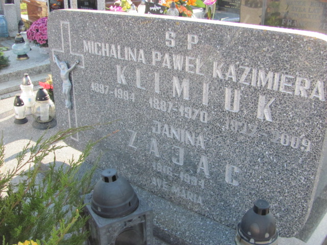 Grób Kazimiera Klimiuk