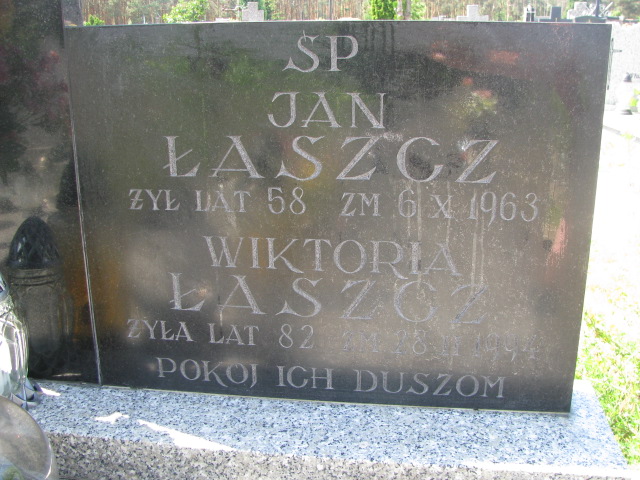 Grób Jan Łaszcz
