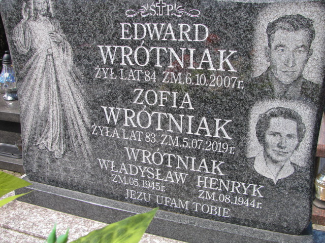 Grób Edward Wrótniak