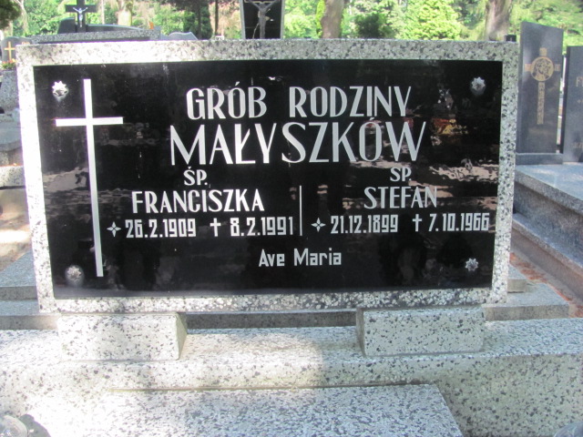 Grób Stefan Małyszka