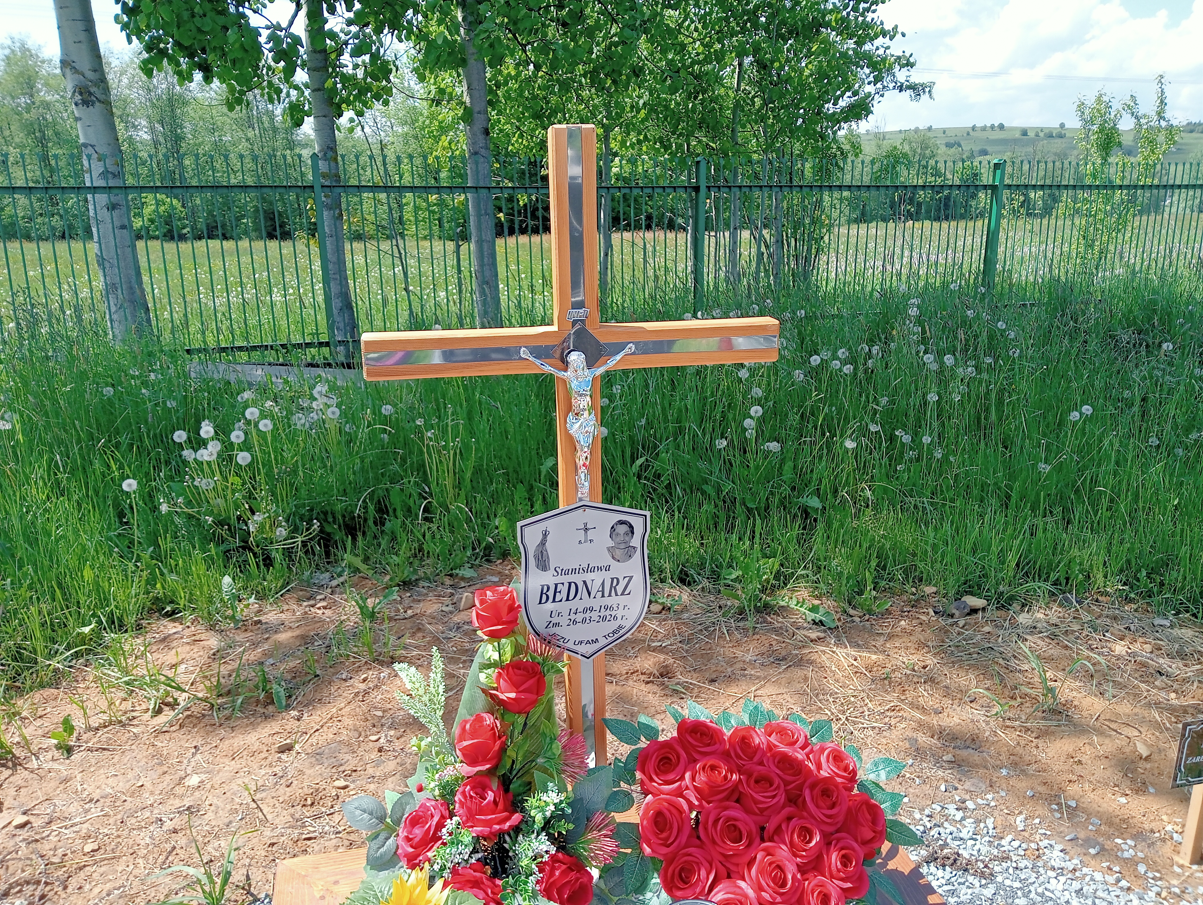 Grób Stanisława Bednarz