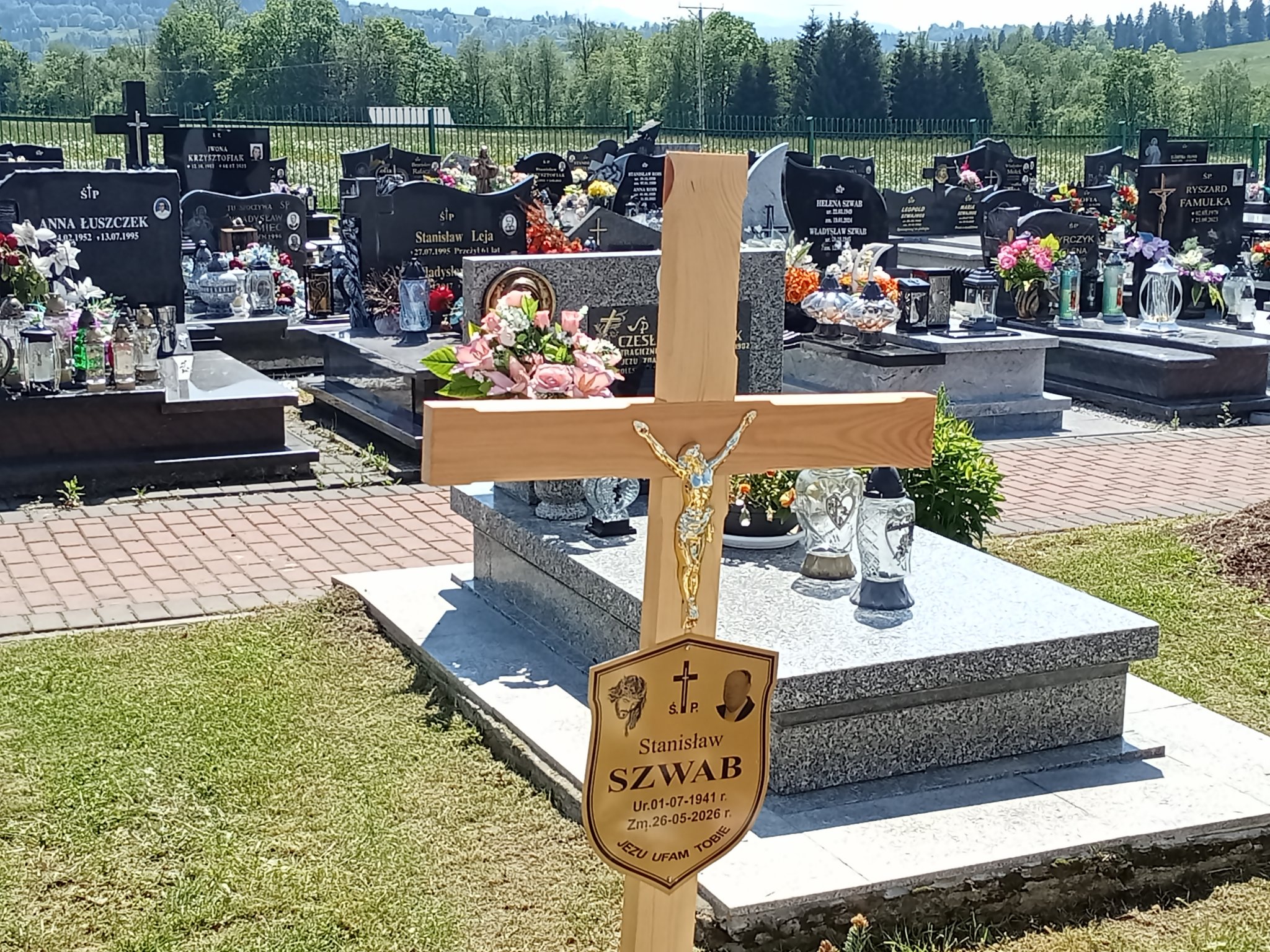 Grób Stanisław Szwab