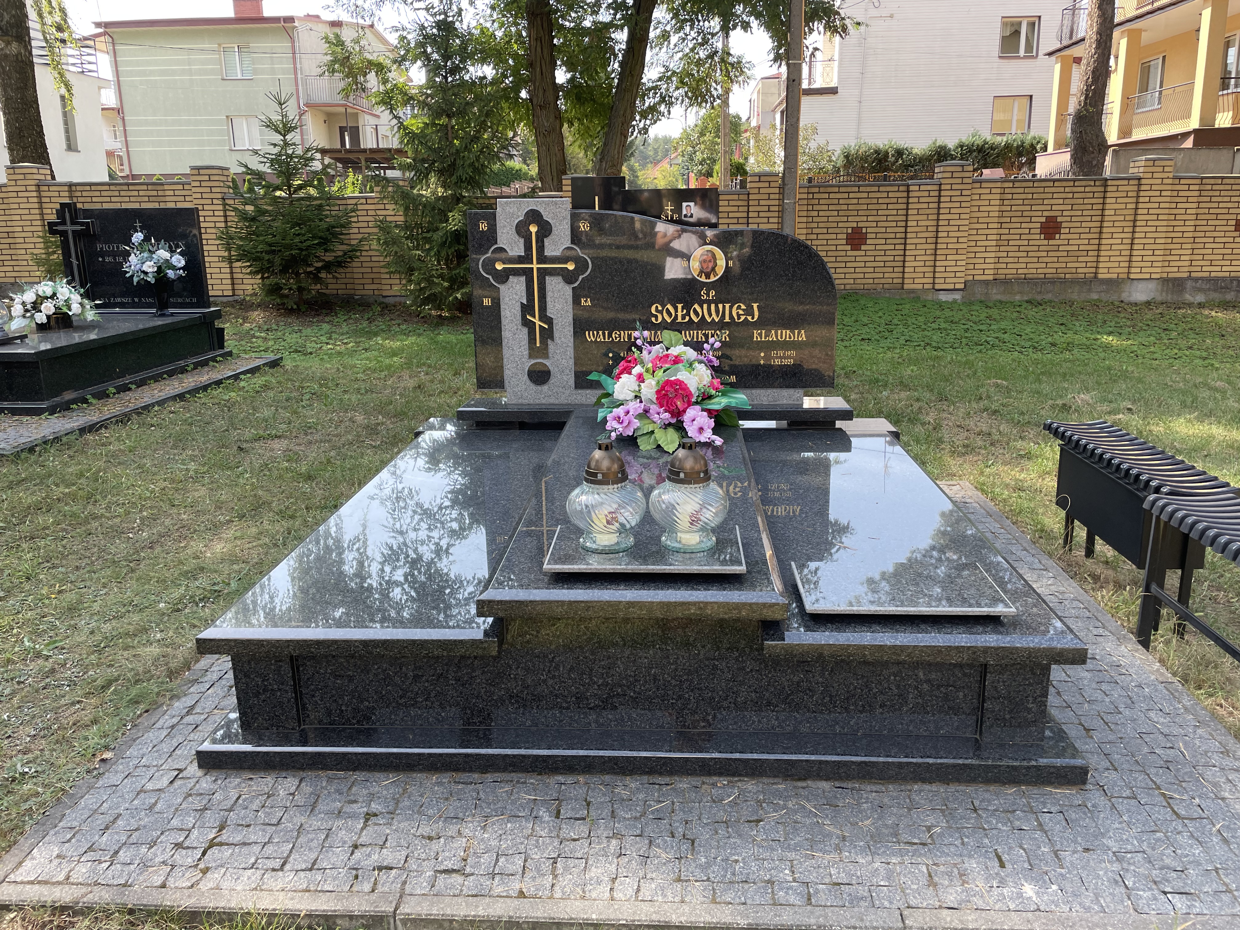 Grób Klaudia Sołowiej
