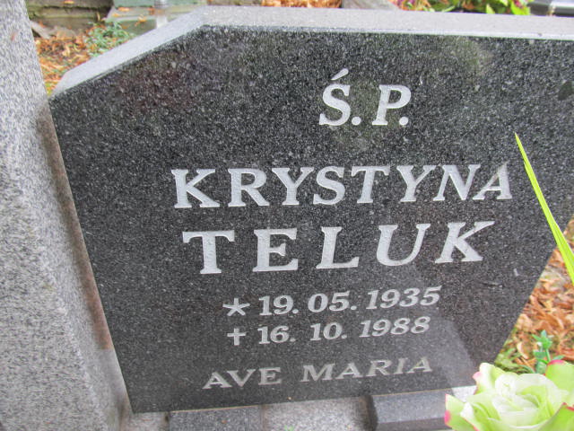 Grób Krystyna Teluk
