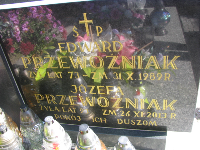 Grób Edward Przewoźniak