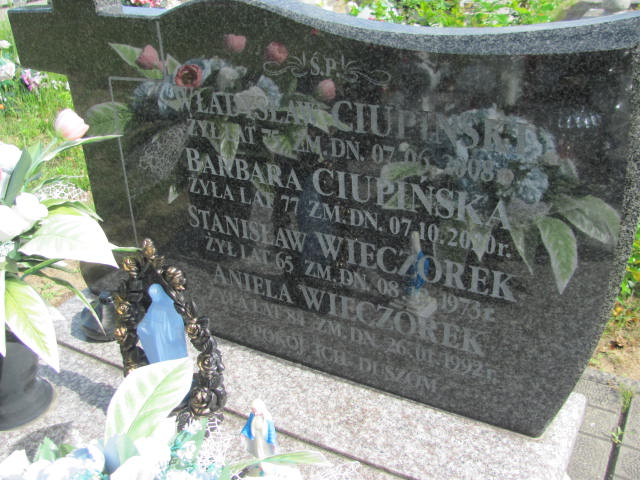 Grób Barbara Ciupińska