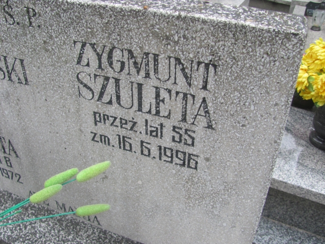 Grób Jacek Szuleta