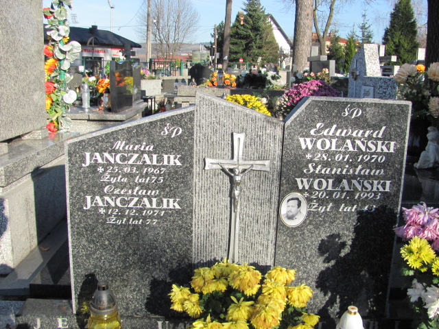 Grób Edward Wolański