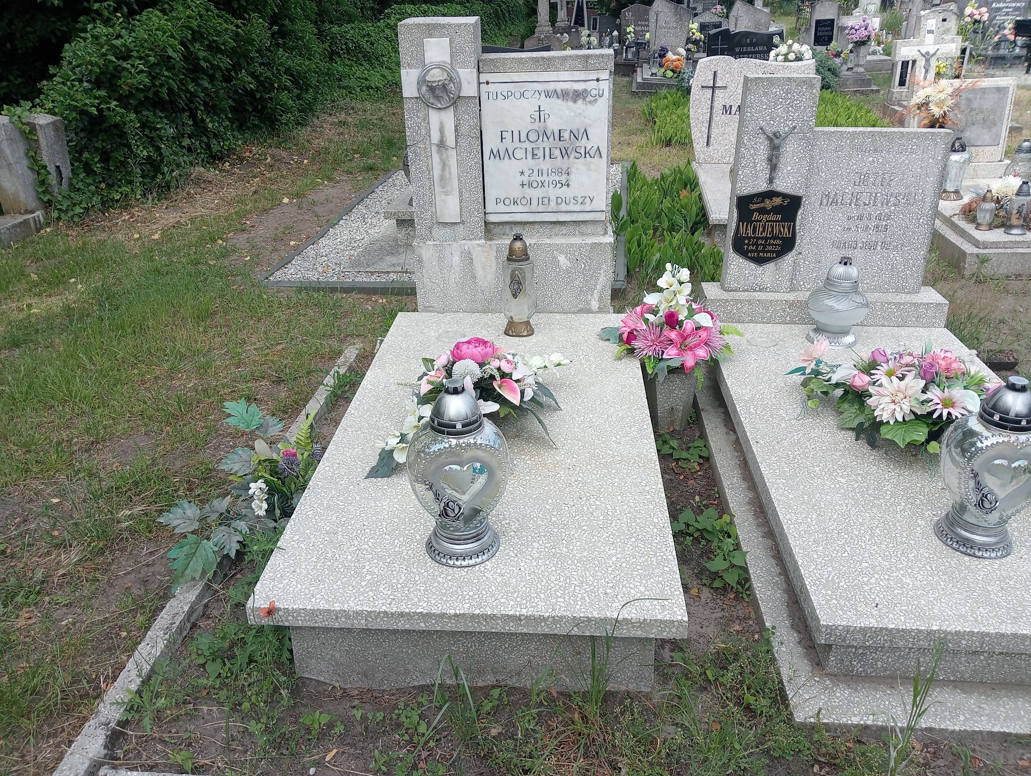 Grób Filomena Maciejewska