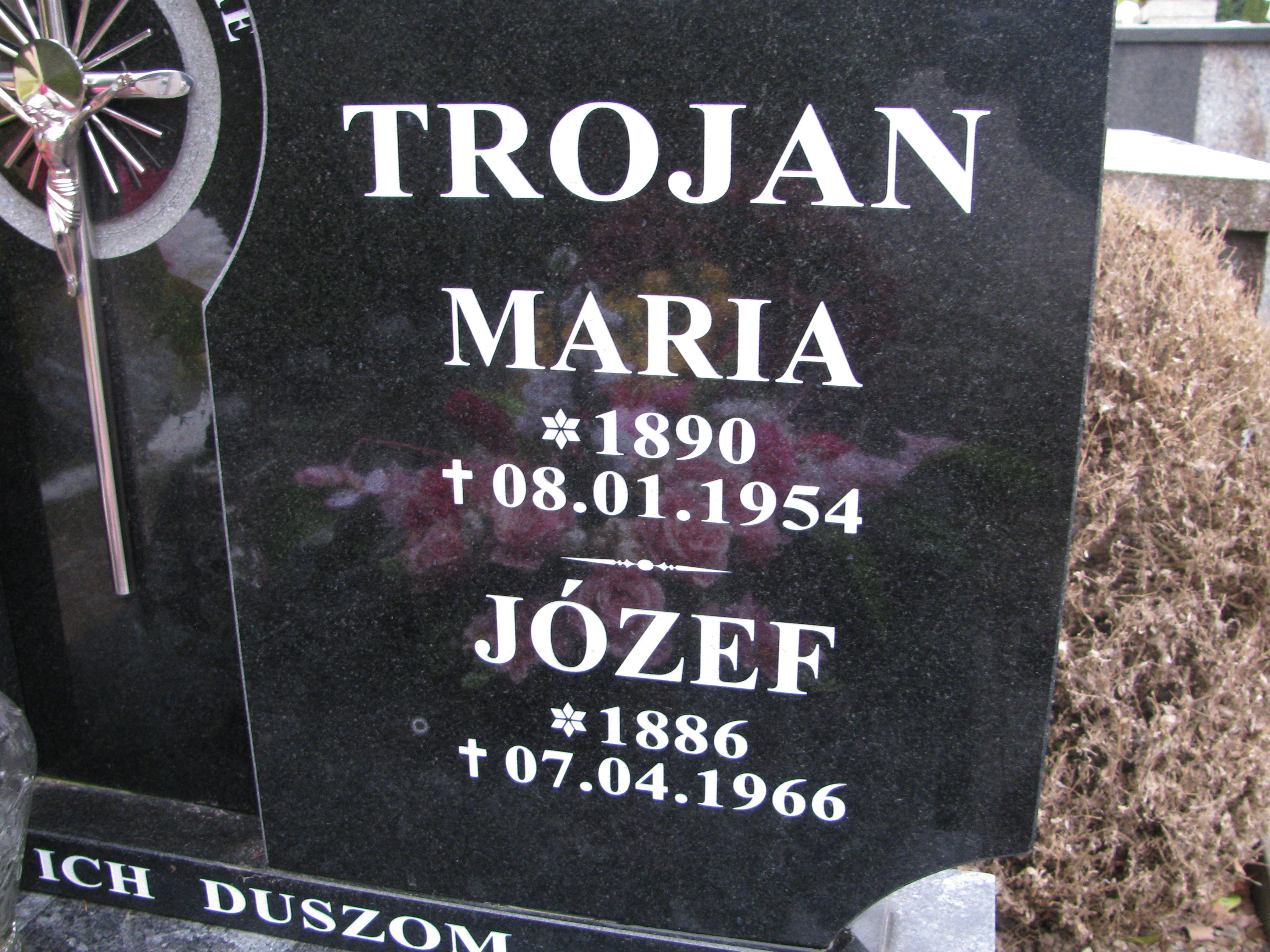 Grób Mieczysław Trojan