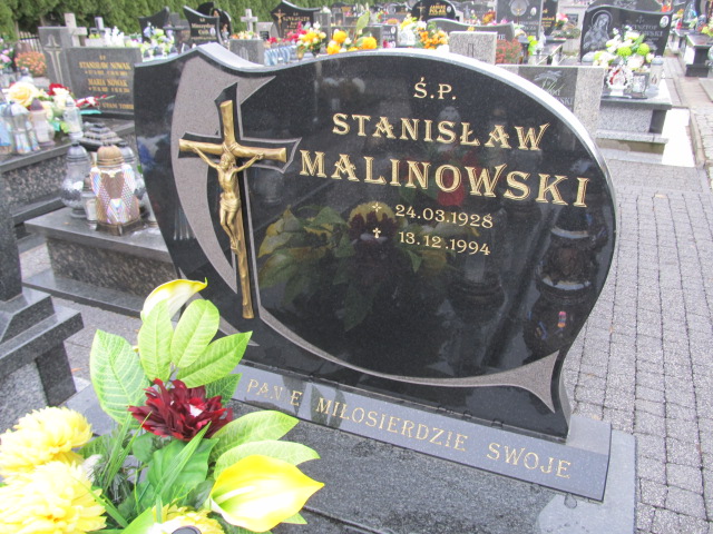 Grób Stanisława Malinowska