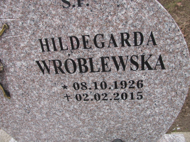 Grób Hildegarda Wróblewska