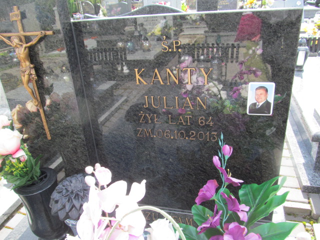 Grób Julian Kanty