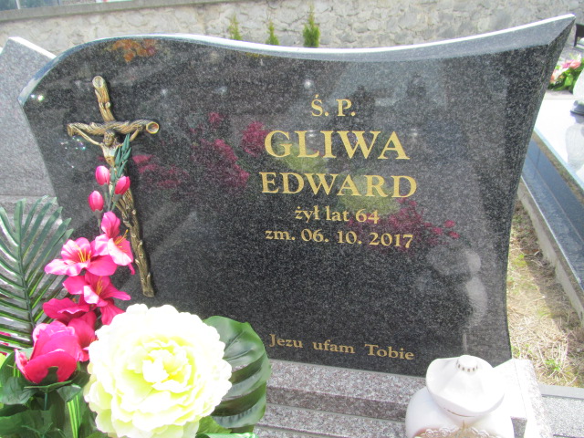 Grób Edward Gliwa