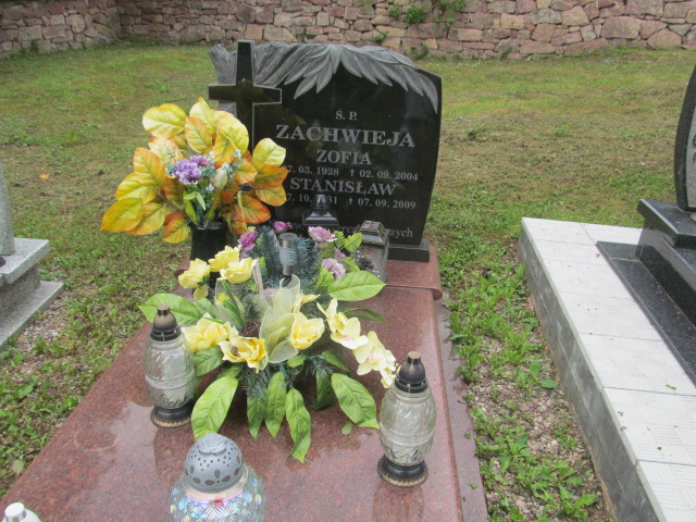 Grób Stanisław Zachwieja